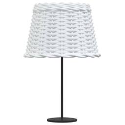 Berkfield Home Lamp Shade White √ò30x20 cm Wicker - Size: 30x20 cm - thumbnail 4