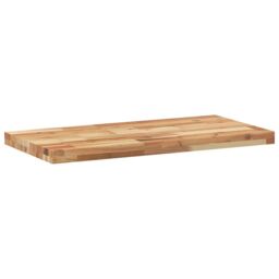 Berkfield Home Table Top 60x40x4 cm Rectangular Solid Wood Acacia in Brown - Size: 60 x 40 x 4 cm - thumbnail 5