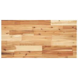 Berkfield Home Table Top 60x40x4 cm Rectangular Solid Wood Acacia in Brown - Size: 60 x 40 x 4 cm - thumbnail 2
