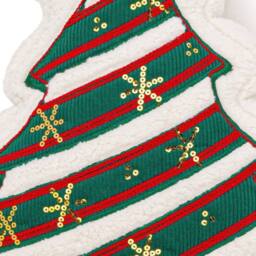 Luxury Living Christmas Tree Cushion - Festive Embroidered Soft Filled Decor Pillow - Size: 50 cm x 35 cm - thumbnail 2