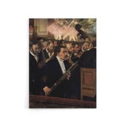 "Artery8 The Orchestra at the Opera Edgar Degas Vintage Canvas Wall Art - Size: W18"" x H24""" - thumbnail 1