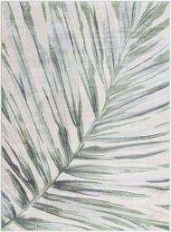 Livabliss Roma-Modern Green Grey Ivory Living Dining Bedroom Rug - Size: 160 cm x 215 cm - thumbnail 2