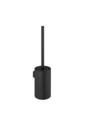 Cosmic Toilet Brush, Wall-mounted, Matt Black, Architect S+ Collection in Jet Black