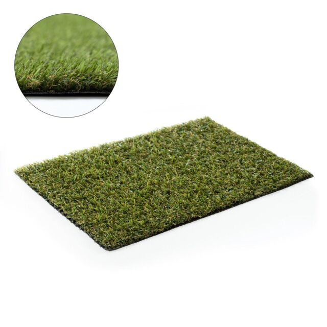 RugsX Artificial Grass Alva Rug in Green - Size: 133 cm x 100 cm - image 1