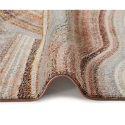 The Rug Shop UK Blush Grey Abstract Jute Backing Easy to Clean Stain-Resistant Rug - Size: 200 cm x 290 cm - thumbnail 6