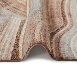 The Rug Shop UK Blush Grey Abstract Jute Backing Easy to Clean Stain-Resistant Rug - Size: 200 cm x 290 cm - thumbnail 4