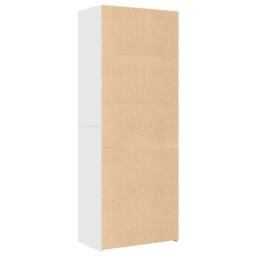 Berkfield Home Highboard White 70x41x185 cm Engineered Wood - Size: 70 x 41 x 185 cm - thumbnail 6
