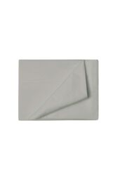 Belledorm Premium Blend 500 Thread Count Flat Sheet in Light Grey - Size: Double - thumbnail 1