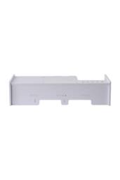 Living and Home White Monitor Stand Riser with 2 Drawers - thumbnail 4