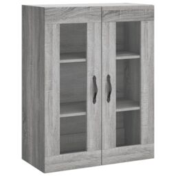 Berkfield Home Wall Mounted Cabinet Grey Sonoma 69.5x34x90 cm Engineered Wood - thumbnail 2