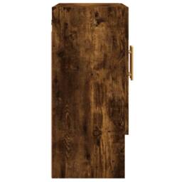 Berkfield Home Wall Cabinet Smoked Oak 60x31x70 cm Engineered Wood in Brown - Size: 60 x 31 x 70 cm - thumbnail 7