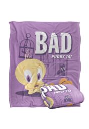 Warner Brothers Looney Tunes Officially Licensed Silky Touch Super Soft Throw Blanket 152 x 127 cm in White - thumbnail 2