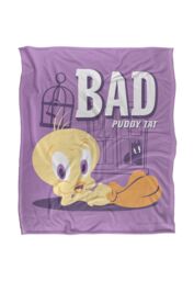 Warner Brothers Looney Tunes Officially Licensed Silky Touch Super Soft Throw Blanket 152 x 127 cm in White - thumbnail 1