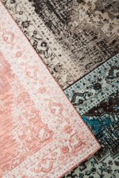 Orsina Bosie Morvi Small Pink Rug - Size: 100 cm diameter - thumbnail 4
