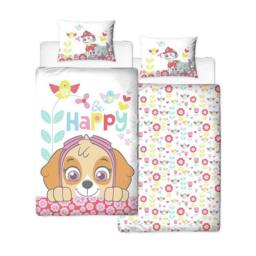 Paw Patrol Bright Duvet Cover Set in White - Size: Single - thumbnail 1