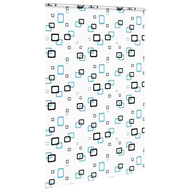 Berkfield Home Shower Roller Blind with Cassette 160x240 cm Fabric Width 156 cm in White - image 1