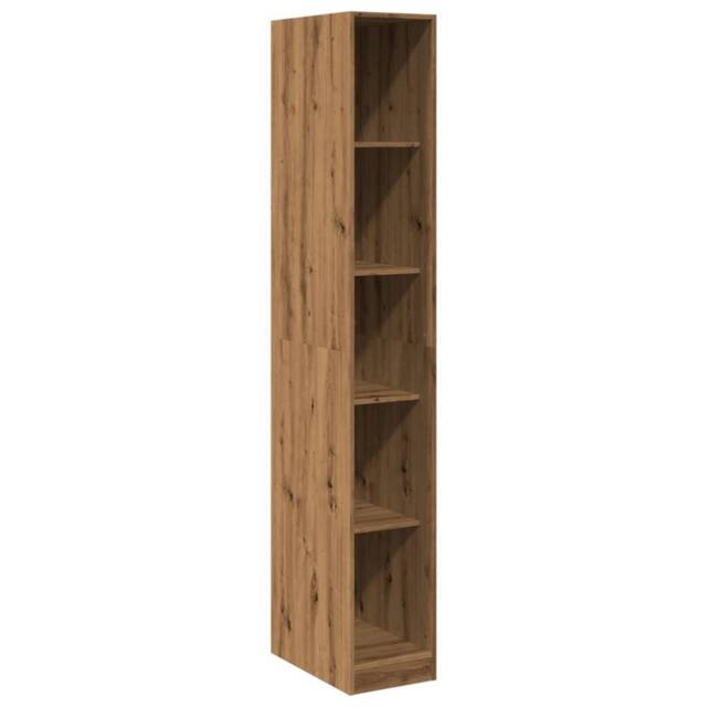 Berkfield Home Wardrobe Artisian Oak 30x50x200 cm Engineered Wood in Brown - Size: 30 x 50 x 200 cm - image 1