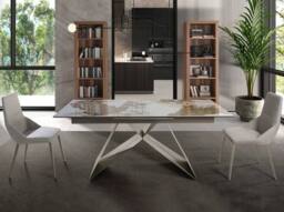 Angel Cerda Walnut Veneer Shelf 65x40x200 cm (Model ) - Size: 65 x 40 x 200 cm - thumbnail 4