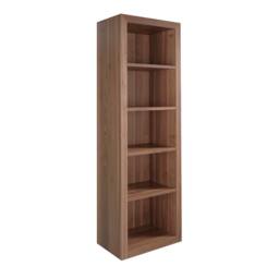 Angel Cerda Walnut Veneer Shelf 65x40x200 cm (Model ) - Size: 65 x 40 x 200 cm