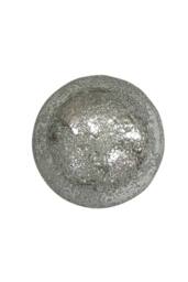 KDMD Silver Metallic Bauble 13cm 2 Pack