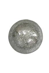 KDMD Silver Metallic Bauble 13cm 2 Pack - thumbnail 2