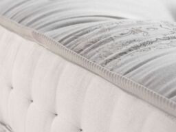 British Bed Company Grand Duke 2000 Natural Firm Orthopaedic Mattress in White - Size: Double - thumbnail 8