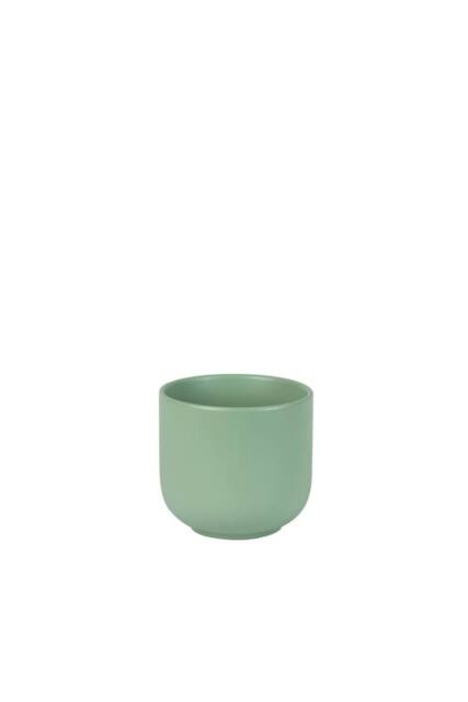 KDMD Hortus Havana Matt Sage Hortus Havana Ceramic Pot 11cm 4 Pack in Light Green - image 1