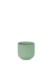 KDMD Hortus Havana Matt Sage Hortus Havana Ceramic Pot 11cm 4 Pack in Light Green - thumbnail 1