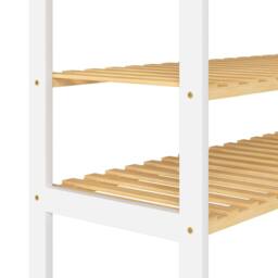 Levede Bamboo Storage Shelf 3-Tier Organiser Shelving Unit Stand Shoe Rack in Natural - thumbnail 7