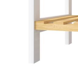 Levede Bamboo Storage Shelf 3-Tier Organiser Shelving Unit Stand Shoe Rack in Natural - thumbnail 6