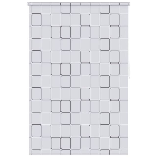 Berkfield Home Shower Roller Blind 160x240 cm Square in White - image 1