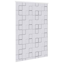 Berkfield Home Shower Roller Blind 160x240 cm Square in White - thumbnail 4