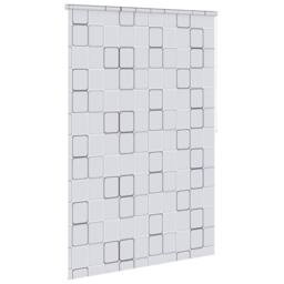 Berkfield Home Shower Roller Blind 160x240 cm Square in White - thumbnail 3