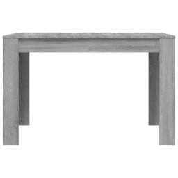 Berkfield Home Elegant Dining Table Grey Sonoma 120x60x76 cm Engineered Wood - Size: 120 x 60 x 76 cm - thumbnail 4