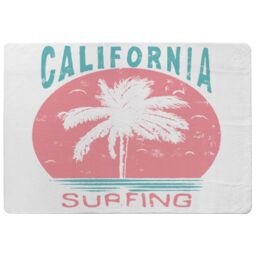 Benjamin Tate Design California Surfing Designer Rug in Natural - Size: Large - thumbnail 1