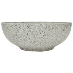 Berkfield Home Countertop Basin Grey Round Œ¶41x14 cm Ceramic - Size: 41x14 cm - thumbnail 1