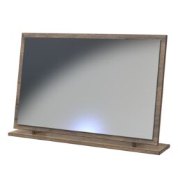 Ready Assembled 2 U Seattle Large Mirror (Ready Assembled) in Dark Brown - thumbnail 3