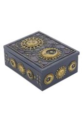 KDMD Sun & Moon Resin Storage Box in Grey