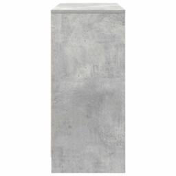 Berkfield Home Sideboard Concrete Grey 85x34x76 cm Engineered Wood - Size: 85 x 34 x 76 cm - thumbnail 7