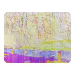 Benjamin Tate Design London Eye Tree Drops Blanket in Natural - Size: 120 cm x 150 cm - thumbnail 1