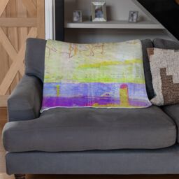 Benjamin Tate Design London Eye Tree Drops Blanket in Natural - Size: 120 cm x 150 cm - thumbnail 2