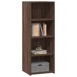 Berkfield Home Highboard Brown Oak 45x41x124 cm Engineered Wood - Size: 45 x 41 x 124 cm - thumbnail 3