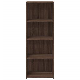 Berkfield Home Highboard Brown Oak 45x41x124 cm Engineered Wood - Size: 45 x 41 x 124 cm - thumbnail 4