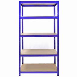 Monstershop Monster Racking T-Rax Metal Storage Shelves, Blue, 90cm W, 45cm D, Set in Blue - thumbnail 2