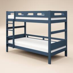 Flair Elijah Detachable Wooden Bunk Bed in Blue - Size: Single - thumbnail 4