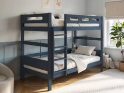 Flair Elijah Detachable Wooden Bunk Bed in Blue - Size: Single - thumbnail 2