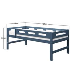 Flair Elijah Detachable Wooden Bunk Bed in Blue - Size: Single - thumbnail 7