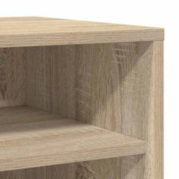 Berkfield Home Shoe Cabinet Sonoma Oak 31.5x35x70 cm Engineered Wood in Light Tan - thumbnail 9