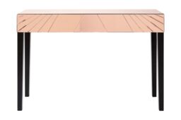 Orsina Modern Design Earl Console Table, Luxe Hallway Table For Livingroom, Durable Console Table For Hallway in Gold