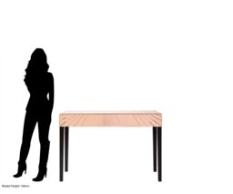 Orsina Modern Design Earl Console Table, Luxe Hallway Table For Livingroom, Durable Console Table For Hallway in Gold - thumbnail 6